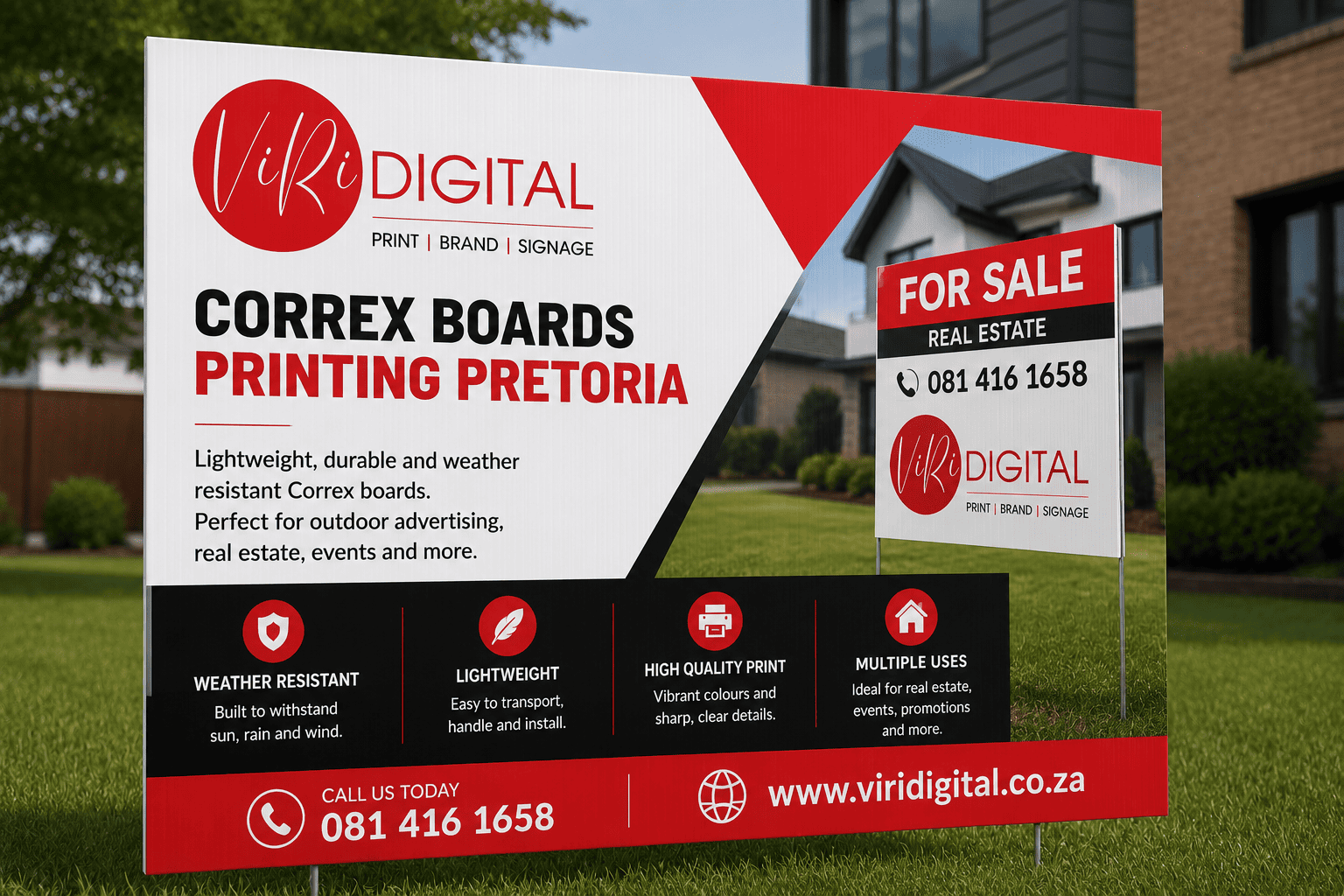 Correx Board Printing Pretoria